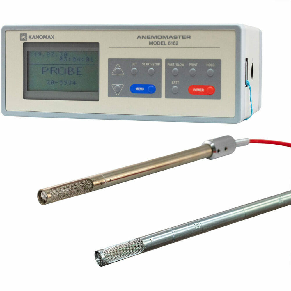 High Temperature Anemometer For KilnDrying Wood Kanomax USA