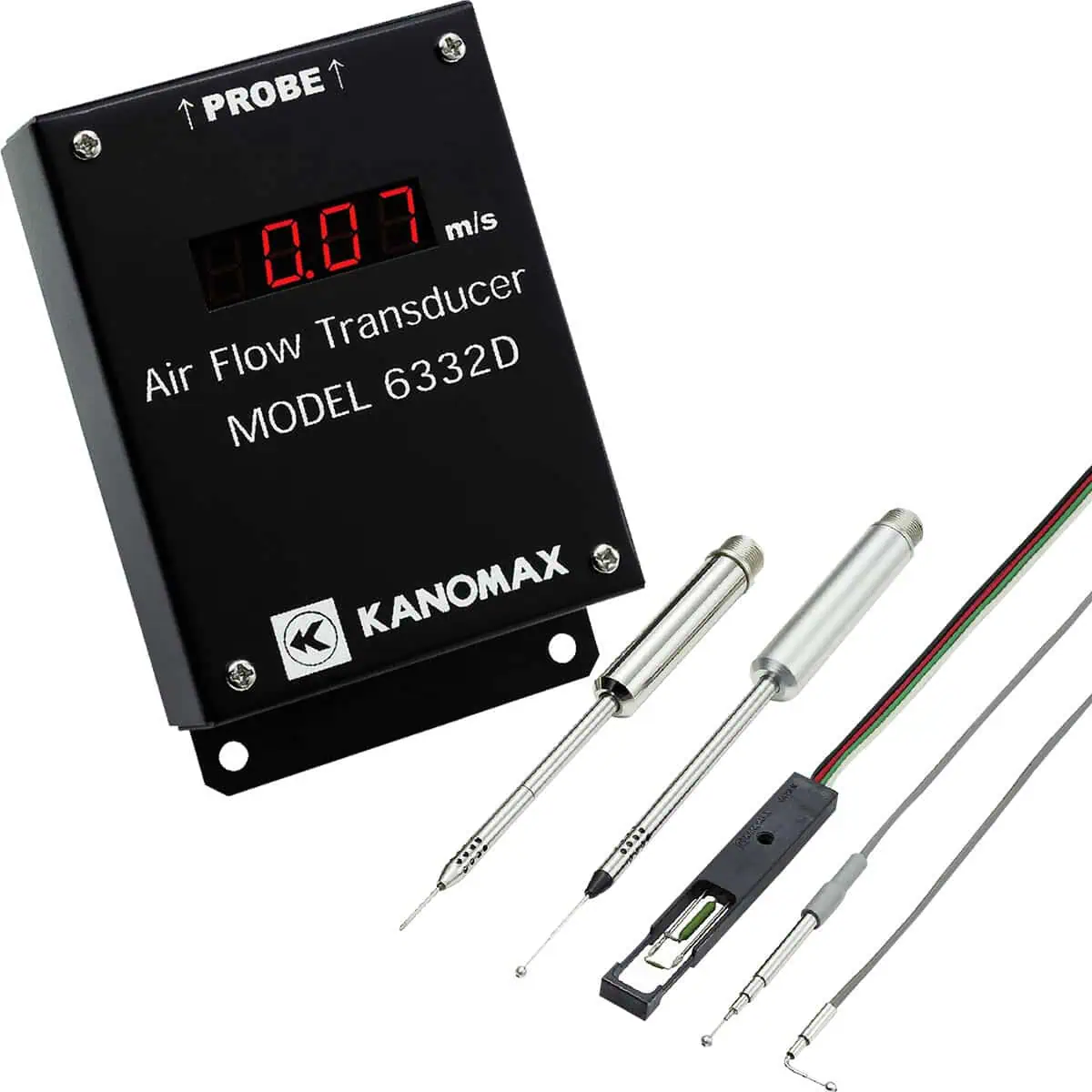 airflow-transducer-6332-6332D-web Kanomax Airflow Transducer - Models 6332/6332D