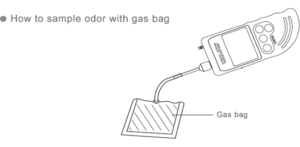 Kanomax Odor Meter - Sample with Gas Bag