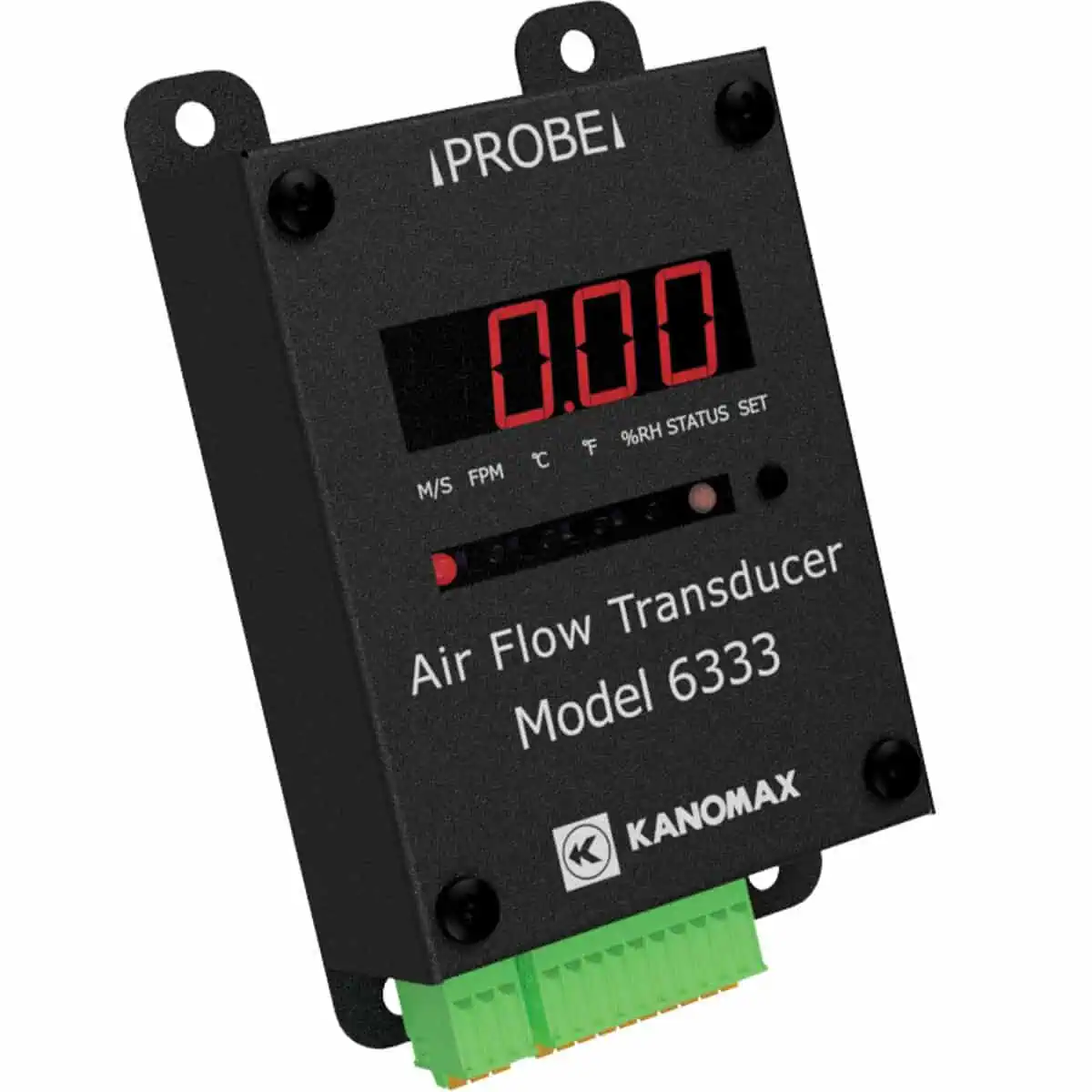 Airflow Transducer - Model 6333 Front Airflow Transducer - Model 6333 Front