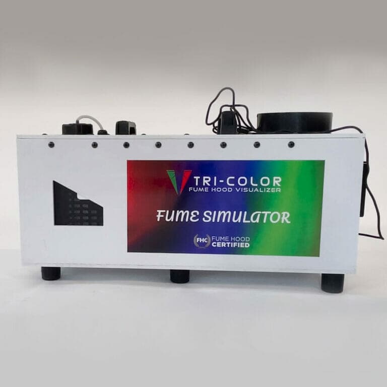 Tri-Color Fume Hood Visualizer