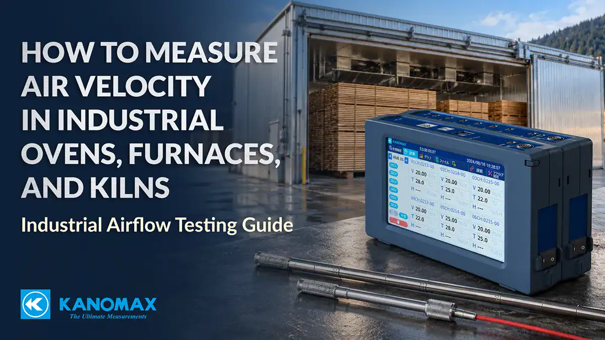 How to Measure Air Velocity in Industrial Ovens, Furnaces, and Kilns