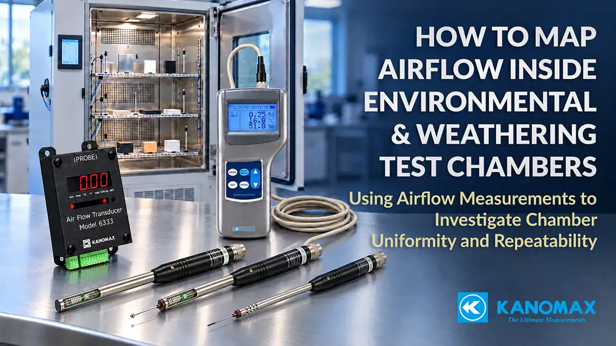 How to Map Airflow Inside Environmental and Weathering Test Chambers